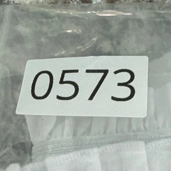 Love Tree White Eyelet Crop Top Smocked Square Neck Long Sleeve Coquette Large - Picture 13 of 13